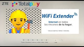 Configuracion repetidor ZTE ZXHN H198A TOTALPLAY [upl. by Nerehs856]