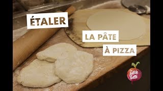 🍕COMMENT ÉTALER LA PÂTE À PIZZA 🍕Tuto pizza parfaite [upl. by Pennebaker]