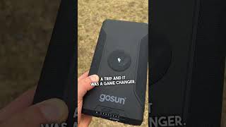 Solar Power Bank For Traveling  GoSun [upl. by Nixon585]