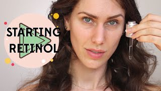 How To Start A Retinoid  How To Add Retinol Into Your Skincare Routine [upl. by Sirromal892]