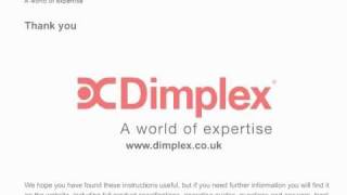 Dimplex XMS Storage Heater Video Help Guide [upl. by Susejedesoj]