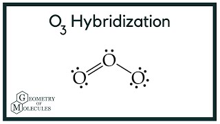 O3 Hybridization Ozone [upl. by Zennas]