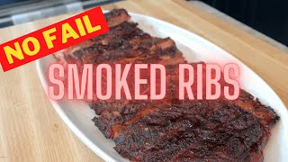 Smoked Ribs Pellet Smoker St Louis Cut  The Perfect BBQ Recipe [upl. by Mhoj]