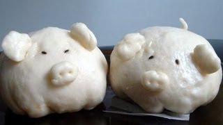 Bánh Bao  Steamed Pork Buns  Helens Recipes [upl. by Laemaj]