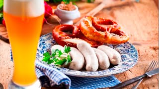 WEISSWURST FRÜHSTÜCK  BAVARIAN BREAKFAST [upl. by Aer473]