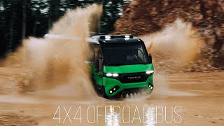 Torsus Praetorian 2020  World’s first 4×4 offroad bus [upl. by Boj]