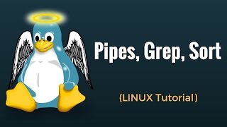 Pipes Grep Sort Commands Linux Tutorial 9 [upl. by Ayikin630]