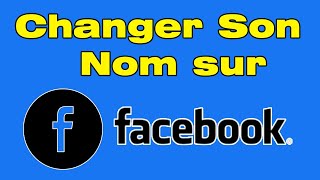 Comment changer son nom sur Facebook sur téléphone [upl. by Adnana]