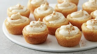 Eggnog Cheesecake Cookie Bites  Pillsbury Recipe [upl. by Mussman724]