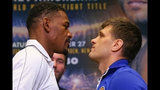 Jacobs vs Derevyanchenko final press conference [upl. by Trefler]