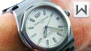 GirardPerregaux Laureato 42 8101011131BB6 Luxury Watch Review [upl. by Sulokcin285]