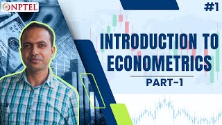 1 Introduction to Econometrics amp Econometric Analysis  Part 1 [upl. by Hanauq]