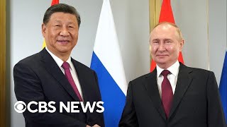 Putin and Xi meet for 2nd time in 2 months [upl. by Ostler21]