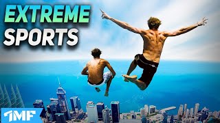 TOP 10 EXTREME SPORTS In the world Adventurous Sports [upl. by Nilyak]