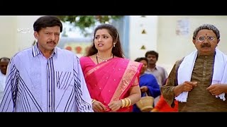 DrVishnuvardhan Super Plan To Give Water To Umashree  Simhadriya Simha Kannada Movie Best Scene [upl. by Zora410]