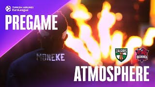 Zalgiris pregame show Where FIRE meets Lithuanian PASSION  Zalgiris  Baskonia [upl. by Rokach439]