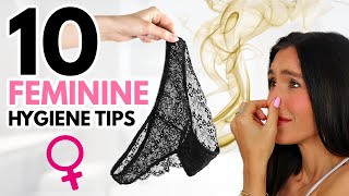 10 Feminine Hygiene Tips You NEED To Know [upl. by Neerroc]