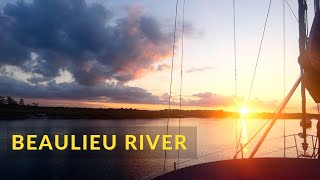 Beaulieu River Visitor Mooring and Bucklers Hard  Evocean Sailing [upl. by Suirtimid]