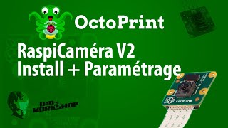 Comment Installer et paramétrer une Caméra RaspiCam sur Octoprint [upl. by Drwde355]