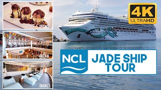 NCL Jade Ship Tour 2020  Norwegian Cruise Lines 4K [upl. by Ciccia]