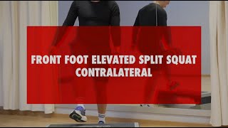 Front Foot Elevated Split Squat [upl. by Onibag420]