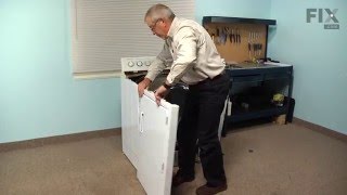 GE Dryer Repair – How to replace the Lint Trap Duct Assembly [upl. by Feodor]