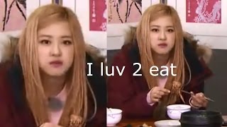 Rosé cant stop eating [upl. by Kataway]