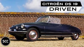 CITROËN DS 19  DS19 Cabriolet dUsine 1961  Henri Chapron spider  Test drive in top gear  SCC TV [upl. by Gonagle165]