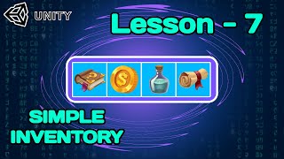 UNITY  LESSON  7  SIMPLE INVENTORY [upl. by Lisetta988]