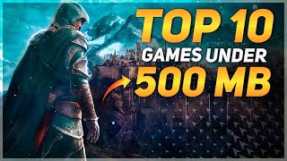 ToP 10 PC Games Under 500MB High Graphic 2021 [upl. by Ahsrat692]