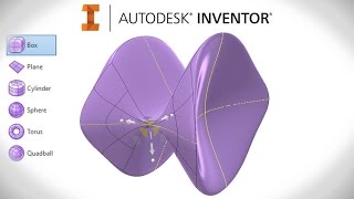 Freeform Modelling Tutorial  Autodesk Inventor [upl. by Dnalyaw489]