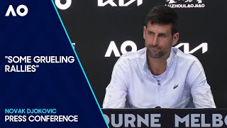 Novak Djokovic Press Conference  Australian Open 2024 First Round [upl. by Akiemahs905]