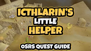 OSRS  Icthlarins Little Helper Quest Guide Ironman Friendly [upl. by Yecaw]