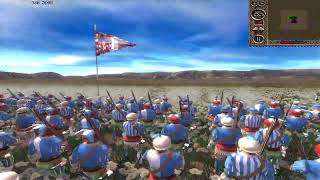 MUSKETS VS ARQUEBUSIERS  Total War Medieval 2  STAINLESS STEEL 64 [upl. by Inoj]