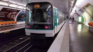 Métro Ligne 7bis  Louis Blanc ⇋🔁 Boucle Pré SaintGervais en MF88 [upl. by Aifas928]