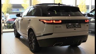 RANGE ROVER VELAR 2018  120000 Euro  Test Drive In Depth Review Interior Exterior [upl. by Rehtse]