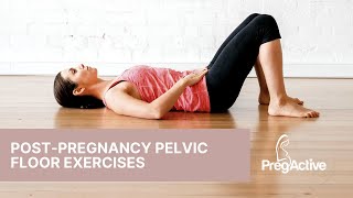 Post Pregnancy Pelvic Floor Exercises  Safe and Effective [upl. by Kcirded175]