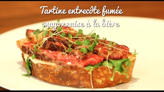 TRACÉSCROISÉS  Épisode 04  Tartine entrecôte fumée mayonnaise à la bière [upl. by Rachele945]