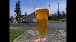 Brew Day  Pilsner fermented at ale temperatures with Saflager 3470 yeast [upl. by Neira330]