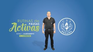 Rutina de Pausas Activas  Rutina 1 Calentamiento 5  10 minutos [upl. by Atrim]