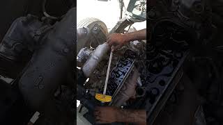 How to headboard tire pressure checking Stationary engine restorationkashi isuzu [upl. by Adnalue]