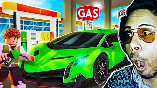 I Built a MAX Level GAS STATION in Roblox [upl. by Zerlina]