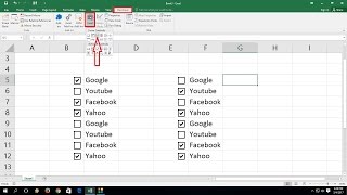 How to Add Check Boxes In MS Excel Sheet Easy [upl. by Aesoh57]