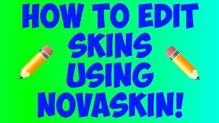 How to Edit Minecraft Skins using NovaSkin [upl. by Adnilev]