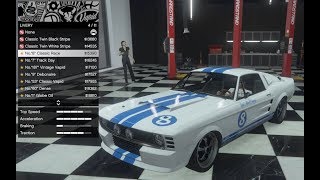 GTA 5  DLC Vehicle Customization Vapid Ellie and Review Dominator Classic [upl. by Nahc734]