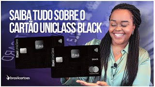 Cartão de Crédito  Itaú Uniclass Black [upl. by Rennie]