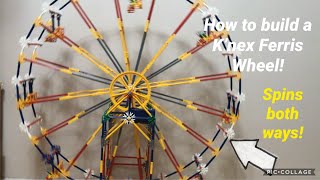 Knex 3IN1 CLASSIC AMUSEMENT PARK Building Set  How To [upl. by Ativ640]