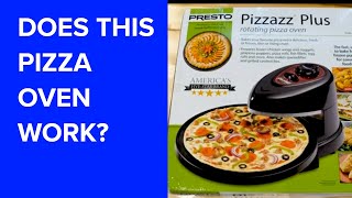 Try It Before You buy It Presto Pizzazz Plus Rotating Oven [upl. by Zealand174]