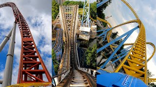 Every Roller Coaster At Hersheypark 4K Front Seat POV [upl. by Tamiko629]