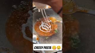 Tasty Yummy Cheesy Pasta 🍝 pasta foodie shortsfeed viralvideo streetfood [upl. by Kanter]